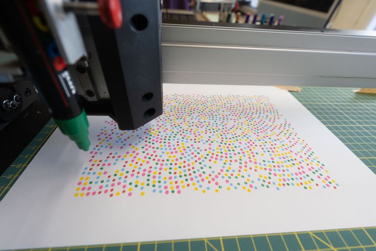 Artwork from project The Drawing Machine